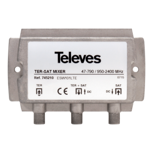 Televes 745210 Terrestrial and Satellite Mixer