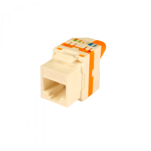 Conector de Datos RJ45 UTP CAT-6 Hembra Tipo Palomita