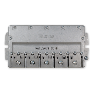 Splitter DTT-SAT 8 outputs EasyF 14dB Televes 5489