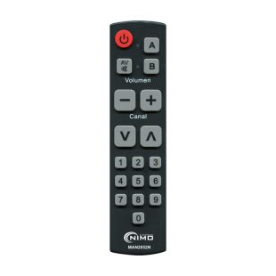 Universal Remote Control Easy Programming Simple Simple Extended 18 Buttons by Nimo