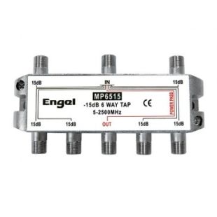 Standard Tap 6 Outputs 5-2400MHz 15dB MP6515