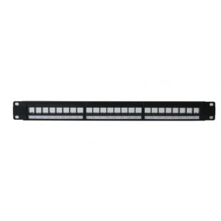 Patch Panel 19" 24 Ports Empty Tecatel