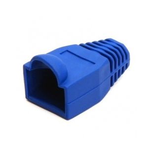 Cap for RJ45 connection in blue