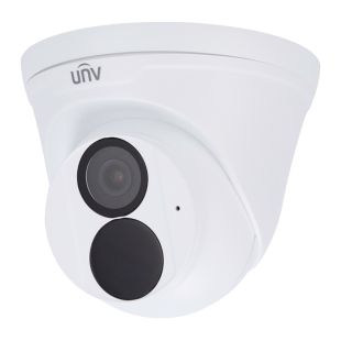 Cámara Turret IP 4Mpx Fija 2.8mm IR 30m con Micrófono de Uniview