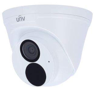 Cámara Turret  IP 8Mpx Fija 2.8mm IR30m PoE EasyBasic de Uniview