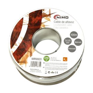 Speaker Cable Oxygen-Free Copper Red-Black 100 CCA 100m Coil by Nimo