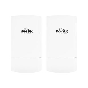 Wi-Tek 2Km Long Range Transmitter for IP CCTV Camera (2 units)